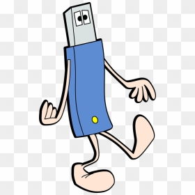 Animated Flash Drive, HD Png Download - cartoon legs png