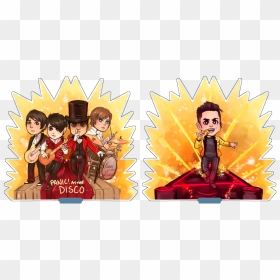 Transparent My Chemical Romance Png - Cartoon, Png Download - panic at the disco png