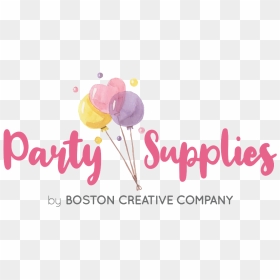 Parties And Supplies - Party Decorations Company Logo, HD Png Download - party streamers png