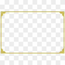 Picture Frame, Photography, Gold - Parallel, HD Png Download - certificate png