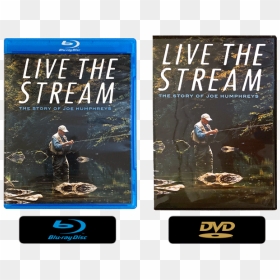 Homevideo Bluraydvd Cases Badges 01 - Live The Stream The Story Of Joe Humphreys Dvd, HD Png Download - man fishing png