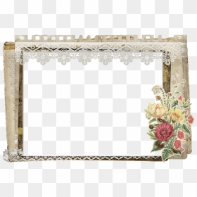 Picture Frame, HD Png Download - lace frame png
