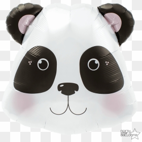 Panda Head 28 In , Png Download - Panda Balloon Dubai, Transparent Png - panda head png