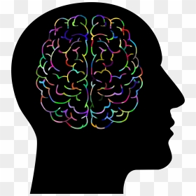 In Man Head Prismatic - Human Brain Psychology Clipart, HD Png Download - human brain png