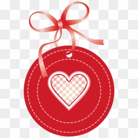 Heart Tag Png - Heart Clipart Christmas, Transparent Png - valentine heart png