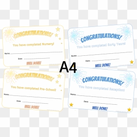 Completed Year Certificate Pack Cover, HD Png Download - certificate png