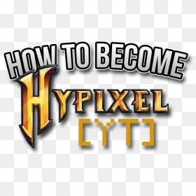 How To Become A Hypixel Yt - Hypixel, HD Png Download - hypixel logo png