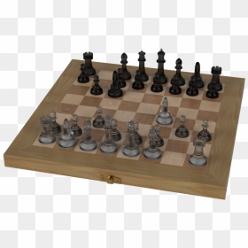 Chess, HD Png Download - chess board png
