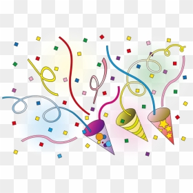 Transparent Confetti Transparent Background Png - Congratulations Png, Png Download - party streamers png