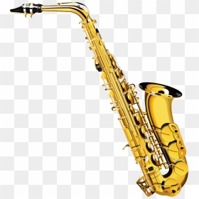 Clipart - Saxophone Clipart, HD Png Download - vhv