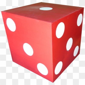 Giant Red Dice - Giant Dice Ottoman, HD Png Download - red dice png