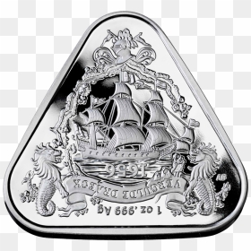 Ibau002030 1 - Vergulde Draeck Silver Coin, HD Png Download - shipwreck png