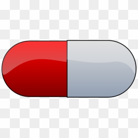 Tablet Pharmaceutical Drug Capsule Pill Boxes & Cases - Pill Clip Art, HD Png Download - red pill png