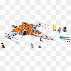 Poe Dameron's X Wing Fighter Lego, HD Png Download - x-wing png