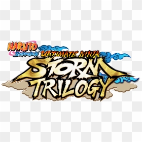 Naruto Ultimate Ninja Storm Trilogy Logo, HD Png Download - naruto shippuden png