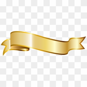 Golden Gold Ribbon Free Transparent Image Hd Clipart - Hd Gold Ribbon Png, Png Download - golden ribbon png