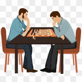 Chess Clipart - End Table, HD Png Download - chess board png