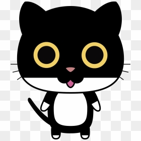 Free Tuxedo Cat Clip Art, HD Png Download - panda head png