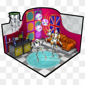 Groovy Dance Party - Indoor Games And Sports, HD Png Download - dance party png