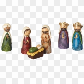 Small Nativity Set, HD Png Download - nativity scene png