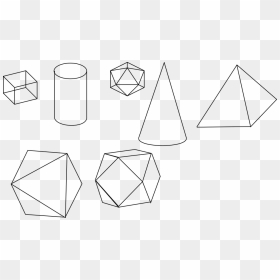 Solid Shapes Png, Transparent Png - geometry png