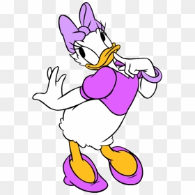 Daisy Duck Is A Cartoon Character Created In 1940 By - Daisy Donald, HD Png Download - daisy duck png