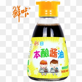 Japanese Style Natural Fermentation Light Soy Sauce - Bottle, HD Png Download - soy sauce png