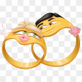 Bem F Cil Png Alian As Png Wedding Ring Emoji - Engagement Ring Cartoon, Transparent Png - ring emoji png