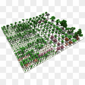 Minecraft Custom Trees, HD Png Download - minecraft tree png