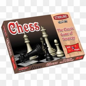 Sterling Chess Board Game , Png Download - Chess, Transparent Png - chess board png