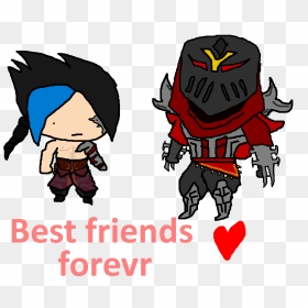 Kayn And Zed Are Best Friends - Zed Fanart, HD Png Download - zed png