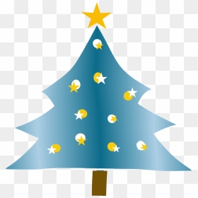 Arbre De Noël - Christmas Tree, HD Png Download - christmas tree star png