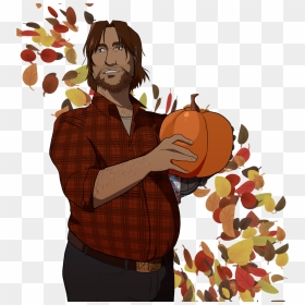 Fat Mccree , Png Download - Cartoon, Transparent Png - happy fall png