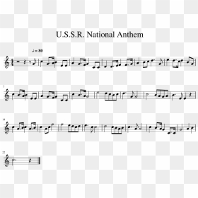 U - S - S - R - National Anthem Alto Sax , Png Download - Russian National Anthem Bagpipes, Transparent Png - sax png