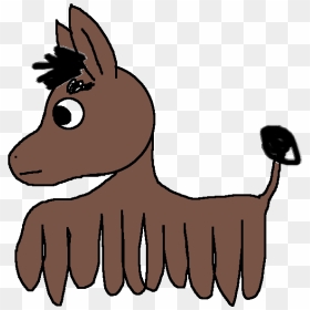 Donkey With Ten Legs - Cartoon, HD Png Download - cartoon legs png