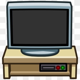Gray Tv Stand Club Penguin Wiki Fandom Powered By Wikia - Club Penguin Furniture Tv, HD Png Download - as seen on tv png