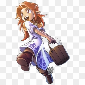 Transparent Zelda Ocarina Of Time Png - Ocarina Of Time Malon Link, Png Download - ocarina of time link png