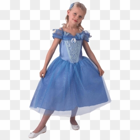 Transparent Princess Cinderella Png - Disfraz Cenicienta Niña, Png Download - princess cinderella png