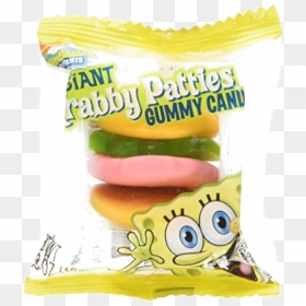 Gummy Krabby Patties, HD Png Download - krabby patty png