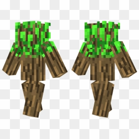 Best Minecraft Skins, HD Png Download - minecraft tree png