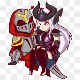 League Of Fanarts - Cartoon, HD Png Download - zed png