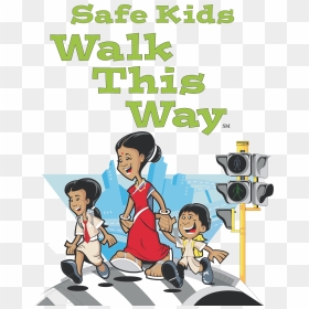 Clipart Walking 3 Child - Wok Box, HD Png Download - kids walking png
