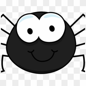 Funny Spider Cliparts - Cute Clip Art Cartoon Spider, HD Png Download - cute spider png