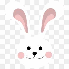 Onlinelabels Clip Art - Rabbit, HD Png Download - panda head png