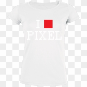 Eva Marie Bartenbach I Love Pixel T-shirt Stella Loves - Active Shirt, HD Png Download - eva marie png