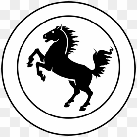 Clip Art Black Horse - Horse For Coat Of Arms, HD Png Download - black horse png
