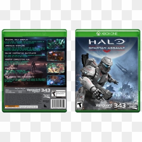 Spartan Assault Box Cover - Halo Spartan Assault Case, HD Png Download - halo spartan png