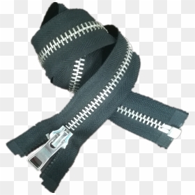 No8 Metal Zipper Bright White Gold Open End With Custom - Scarf, HD Png Download - open zipper png