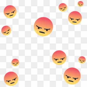 #angry #angryemoji #emoji #facebook #facebookemoji, HD Png Download - facebook angry png