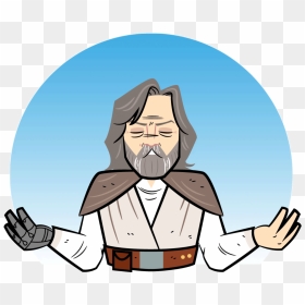 Star Wars The Last Jedi Animated Facebook Messaging - Star Wars Emoji Gif, HD Png Download - star wars the last jedi png